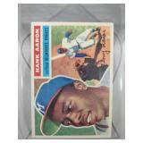 1956 Topps Baseball Hank Aaron #31