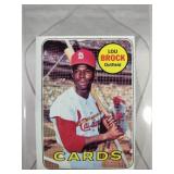 1969 Topps Baseball Lou Brock #85