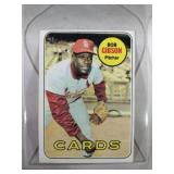 1969 Topps Baseball Bob Gibson #200