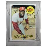 1969 Topps Baseball Bob Gibson #200