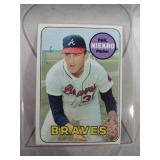1969 Topps Baseball Phil Niekro #355