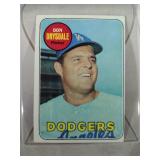 1969 Topps Baseball Don Drysdale #400