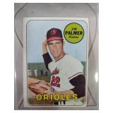 1969 Topps Baseball Jim Palmer #573