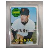 1969 Topps Baseball #604, #605 X2