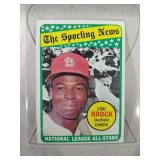1969 Topps Baseball Lou Brock #428