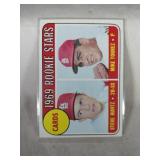 1969 Topps Baseball #136, #156, #173