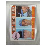 1969 Topps Baseball #619, #628, #637