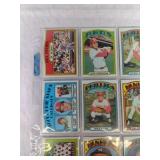 1972 Topps Baseball 9 cards