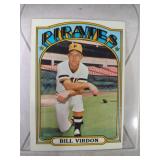 1972 Topps Baseball Bill Virdon #661