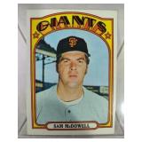 1972 Topps "Hi" Baseball Sam McDowell #720