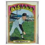 1972 Topps "Hi" Baseball Phil Hennigan #748
