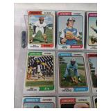 1974 Topps Baseball  Lot of 9 Cards