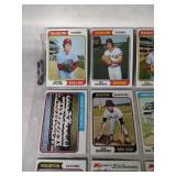 1974 Topps Baseball Lot of 9 Cards