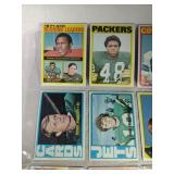 1972 Topps Football  Lot of 9 Cards