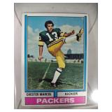 1974 Topps Football Chester Marcol #450