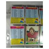 1974 Topps Football Lot of 9 Cards
