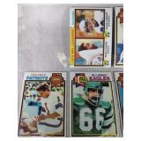 1979 Topps Football Lot of 8 Cards