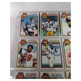1979 Topps Football Lot of 9 Cards