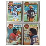 1979 Topps Football Lot of 9 Cards