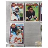 1979 Topps Football Lot of 8 Cards