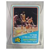 1972-1973 Topps BKB Jerry West #164