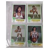 1973-1974 Topps BKB Lot of 6 Cards