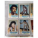 1973-1974 Topps BKB Lot of 9 Cards