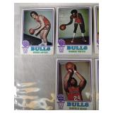 1973-1974 Topps BKB Lot of 5 Cards