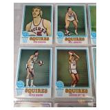 1973-1974 Topps BKB Lot of 9 Cards