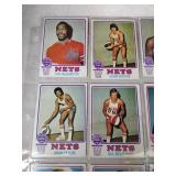 1973-1974 Topps BKB Lot of 9 Cards