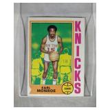 1974-1975 Topps BKB Earl Monroe #25