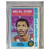 1974-1975 Topps BKB Elcin Hayes #30
