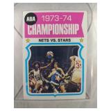 1974-1975 Topps BKB Nets VS. Stars #249