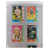 1974-1975 Topps BKB Lot of 6 Cards