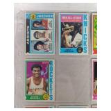 1974-1975 Topps BKB Lot of 8 Cards