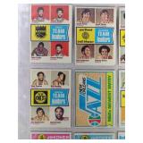 1974-1975 Topps BKB Lot of 9 Cards