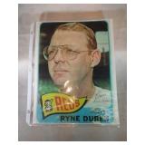 Ryne Duren 11"X8" Autograph