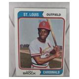 1974 Topps Baseball Lou Brock #60