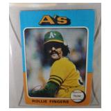 1975 Topps Baseball Rollie Fingers #21