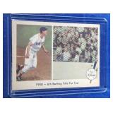 1959 Fleer Ted Williams #62  1958  6th Batting