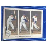 1959 Fleer Ted Williams #73  Teds Hitting