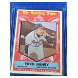 1959 Topps HIGH #551 Fred Haney All-Star-Milwaukee