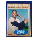 1962 Topps #395 Willie Mays All-Star-San Francisco