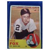 1963 Topps HIGH #525 Nellie Fox Chicago White Sox