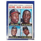 1964 Topps #9 Hank Aaron Willie Mays Cepeda