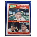 1965 Topps #3 Mickey Mantle Harmon Killebrew AL