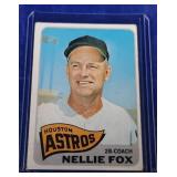 1965 Topps #485 Nellie Fox  Astros Chicago White