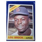 1966 Topps #125 Lou Brock  St. Louis Cardinals