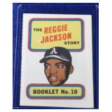 1971 Topps Reggie Jackson Booklet #10  Oakland