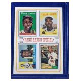 1974 Topps #3 Hank Aaron Special-Atlanta Milwaukee